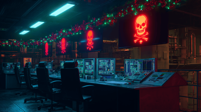 Hackerne holder ikke juleferie