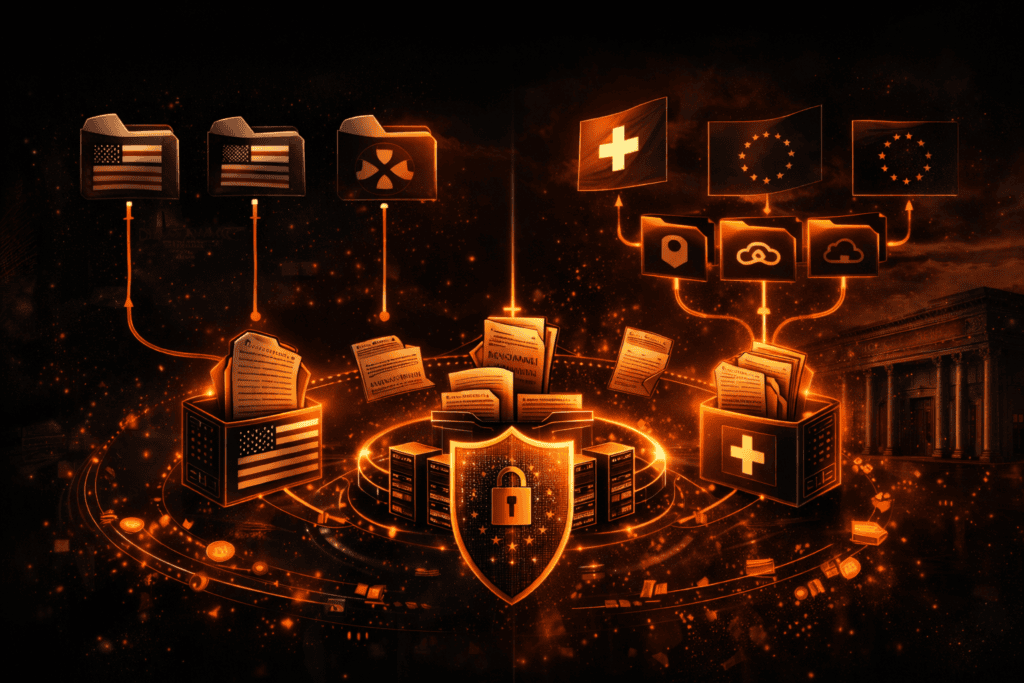 Din dokumentdeling er underlagt Cloud Act
