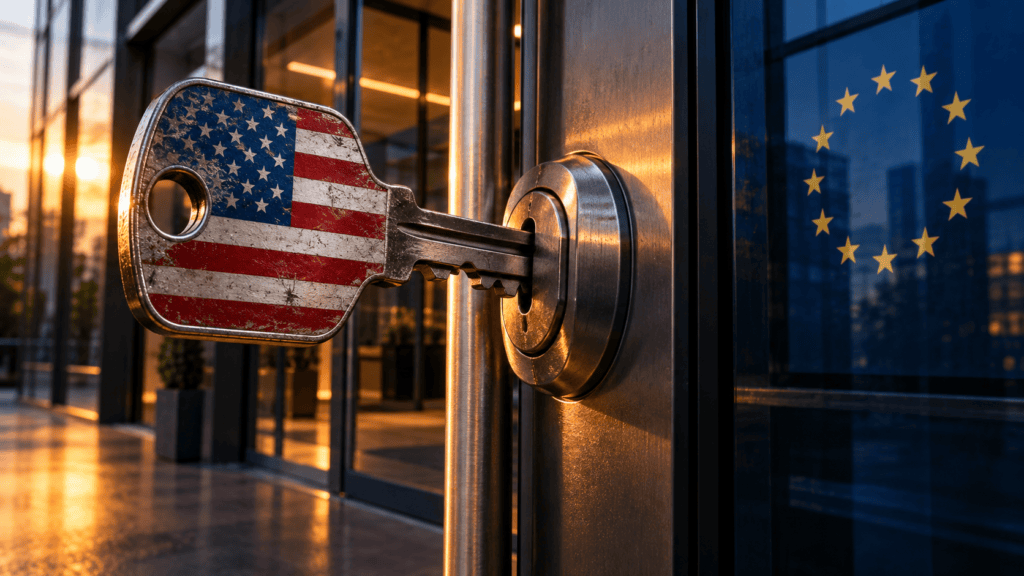 Et forslag om at hoste en amerikansk AI-leverandør i EU løser det første lag. Det tredje står stille.